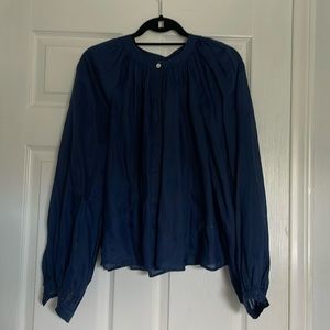 Navy Blouse